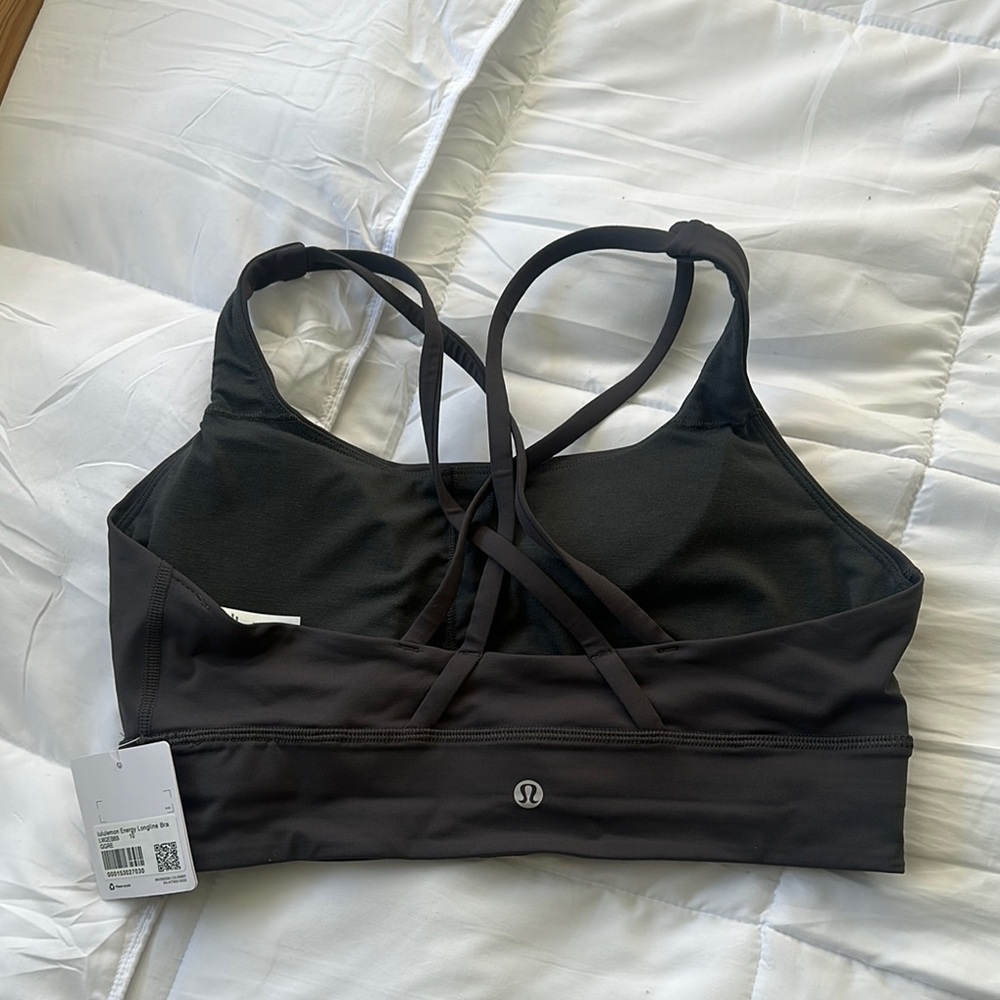Lululemon Athletica Black Energy Longline Bra - Picture 3 of 3